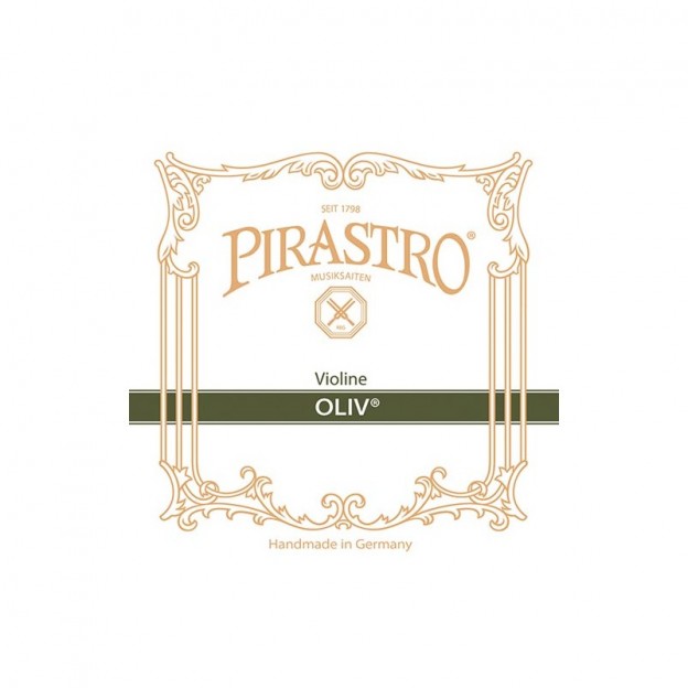Cuerda violín Pirastro Oliv 211832 3ª Re 13 1/2 tripa/plata 4/4 tub Light