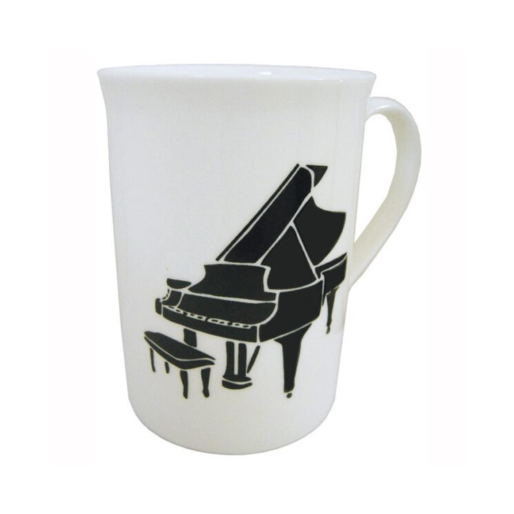 Tasse en porcelaine piano de cola