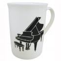 Tasse en porcelaine piano de cola