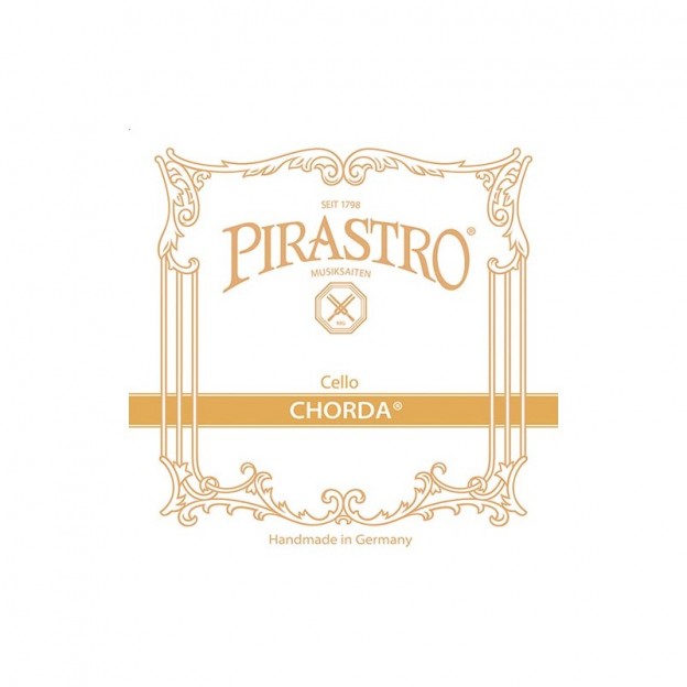 Corde de violoncelle Pirastro Chorda 132230 2e Ré 28 1/2 boyau-platejada 4/4 Light