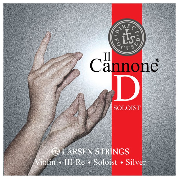 Cuerda violín Larsen Il Cannone Direct & Focused 3ª Re 4/4 Soloist