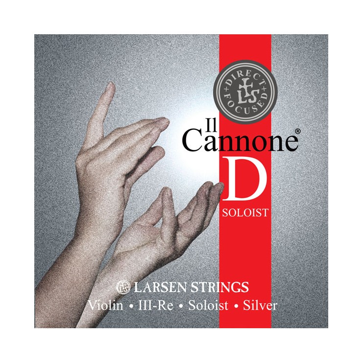 String violin Larsen Il Cannone 3rd D 4/4 Direct & Focused Soloist