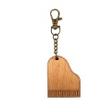 Porte-clés en bois clavier de piano