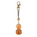 Porte-clés en bois Violon