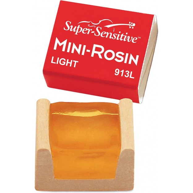 D'Addario Super-Sensitive Mini rosin for violin/viola/cello