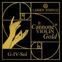 Corda violí Larsen Il Cannone Gold 4ª Sol or 24k 4/4 Medium