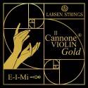Corde de Violon Larsen Il Cannone Gold 1re Mi boule-boucle 4/4 Medium