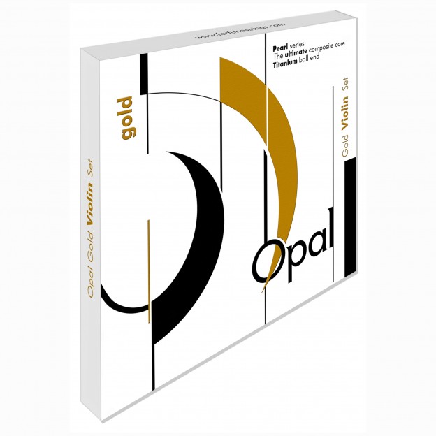 Corda violí For-Tune Opal Gold 4ª Sol nylon-plata 4/4 Medium