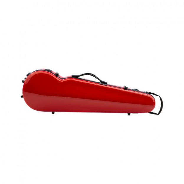 Rapsody Rainbow red shaped violin case, 4/4 (B-stock No. 265)