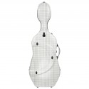 Étui pour violoncelle Bam CAB1005XLS Cabourg Hightech Slim Éd. limitée gris/argent