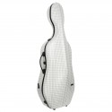 Étui pour violoncelle Bam CAB1005XLS Cabourg Hightech Slim Éd. limitée gris/argent