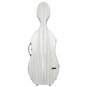 Étui pour violoncelle Bam CAB1005XLS Cabourg Hightech Slim Éd. limitée gris/argent