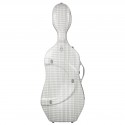 Étui pour violoncelle Bam CAB1005XLS Cabourg Hightech Slim Éd. limitée gris/argent