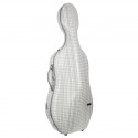 Étui pour violoncelle Bam CAB1005XLS Cabourg Hightech Slim Éd. limitée gris/argent