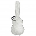 Étui pour guitare classique CAB8002XLS Cabourg Hightech Éd. limitée gris/argent