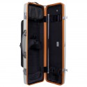 Estoig violí Bam GRAF2018XLVO Graffiti Hightech rectangular verd/taronja