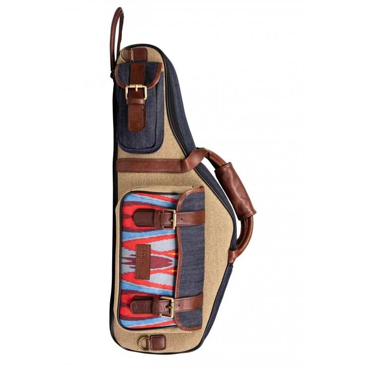 Étui pour saxophone alto Bam IKAT3001SCA Ikat Nashville gris/beige