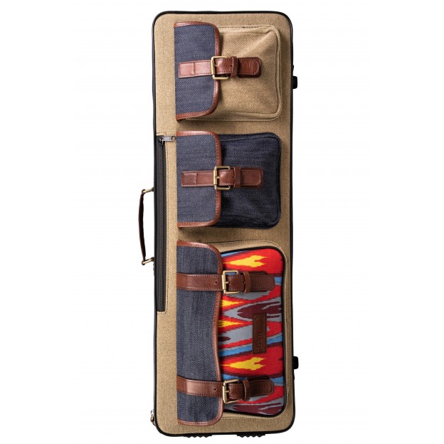 Estoig violí Bam IKAT2001SCA Ikat Nashville rectangular gris/beige