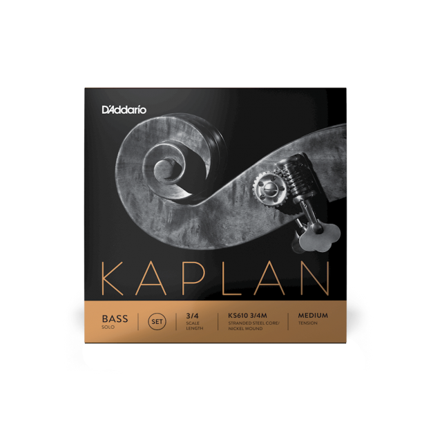 D'Addario Kaplan Solo Double Bass String Set 3/4 KS610