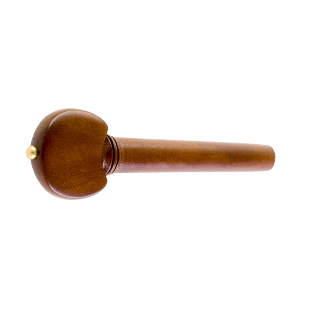 Hill-style boxwood viola peg with gold pin