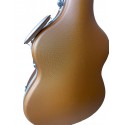 Estuche guitarra clásica ABS Rapsody Armonia Dorado (B-Stock)