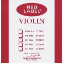 Cuerda violín Super-Sensitive Red Label 1ª Mi Bola Medium 1/4