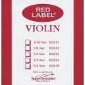 Corde de Violon Super-Sensitive Red Label 1re Mi boule Medium 1/4