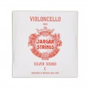 Cuerda cello Jargar Silver Sound 4ª Do plata Forte