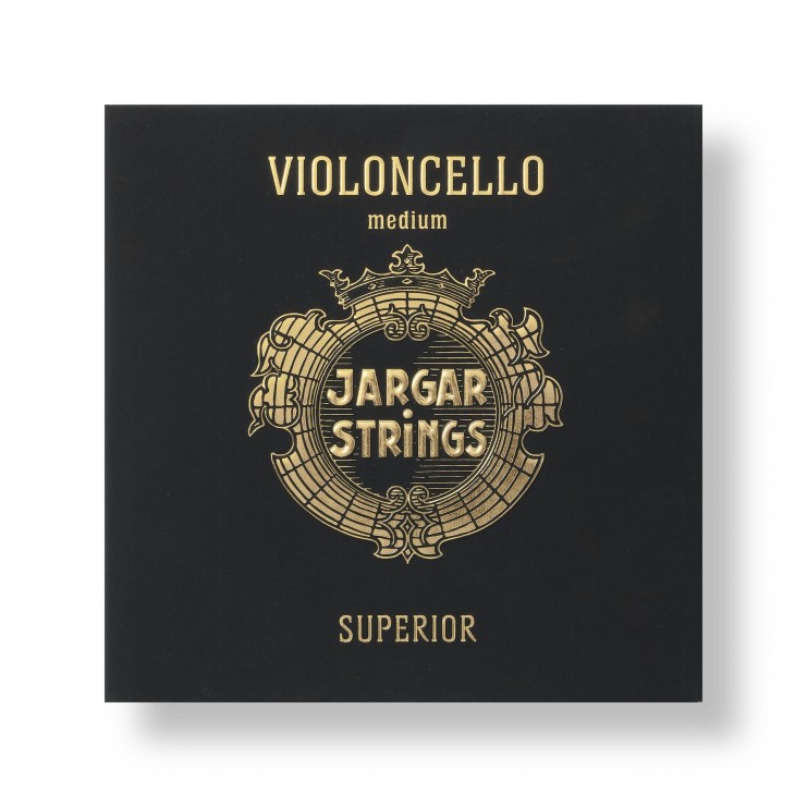 Jeu de cordes de violoncelle Jargar supérieure Medium