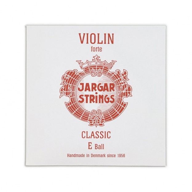 Jargar Classic violin E string, Ball Forte