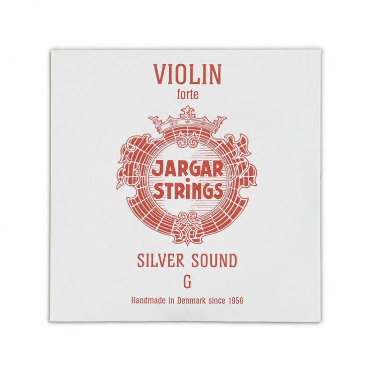 Cuerda violín Jargar Silver Sound 4ª Sol plata Forte