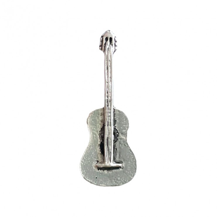 Classical guitar silver pin