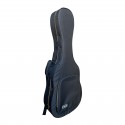 Estoig guitarra clàssica Rapsody FOAM negre/vermell