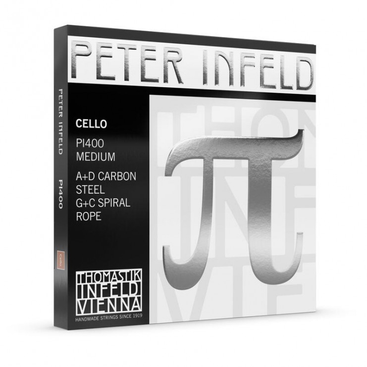 Jeu de cordes pour violoncelle Thomastik Peter Infeld PI400 4/4 Medium