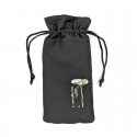 MP-0034 Sac Bam de soie naturel pour Embouchure de clarinette basse, saxophone barítono o basse