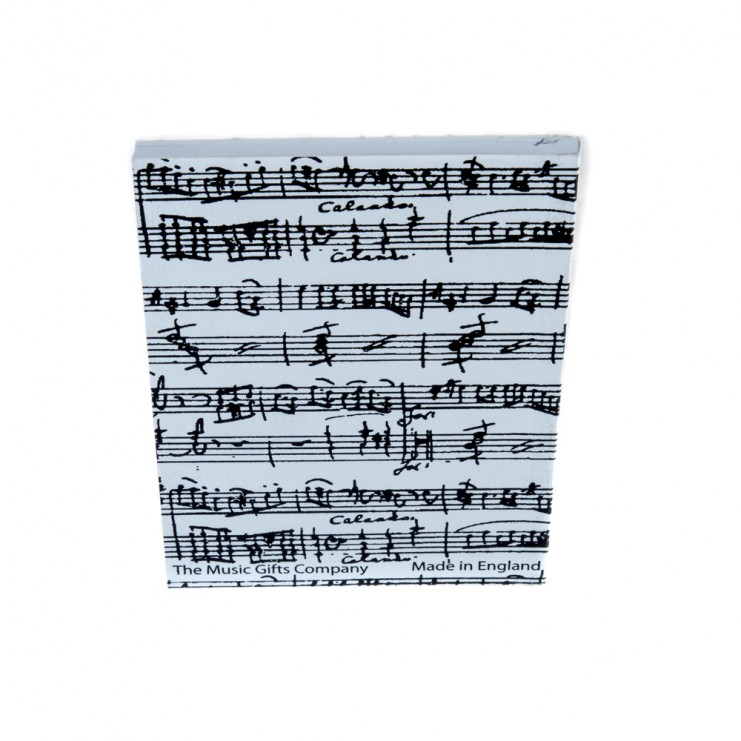 Libreta A6 partitura