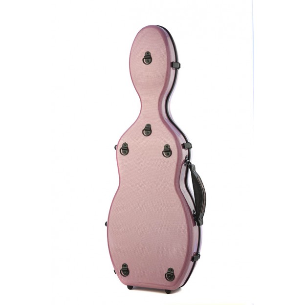 Étui de violon Rapsody Rocket rose 3D ancien modèle (B-Stock nº302)