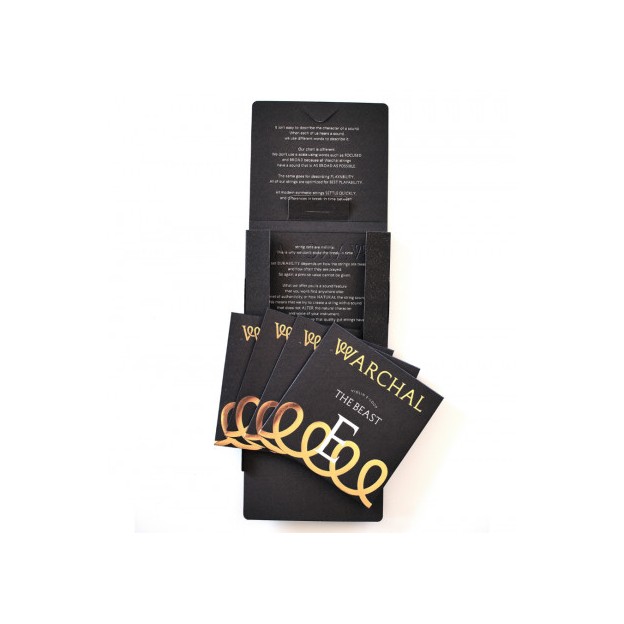Warchal The Beast 100B Violin String Ball End 4/4 Medium