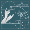 Corde de Violon Larsen Il Cannone Silver 4e Sol argent 4/4 Medium