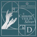 Corda violí Larsen Il Cannone Silver 3ª Re plata 4/4 Medium