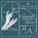 Corde de Violon Larsen Il Cannone Silver 2e La alumini 4/4 Medium