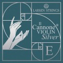 Corde de Violon Larsen Il Cannone Silver 1re Mi acer boule-Llaç 4/4 Medium