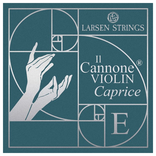 Corde de Violon Larsen Il Cannone Silver 1re Mi Caprice acer boule-Llaç 4/4 Medium