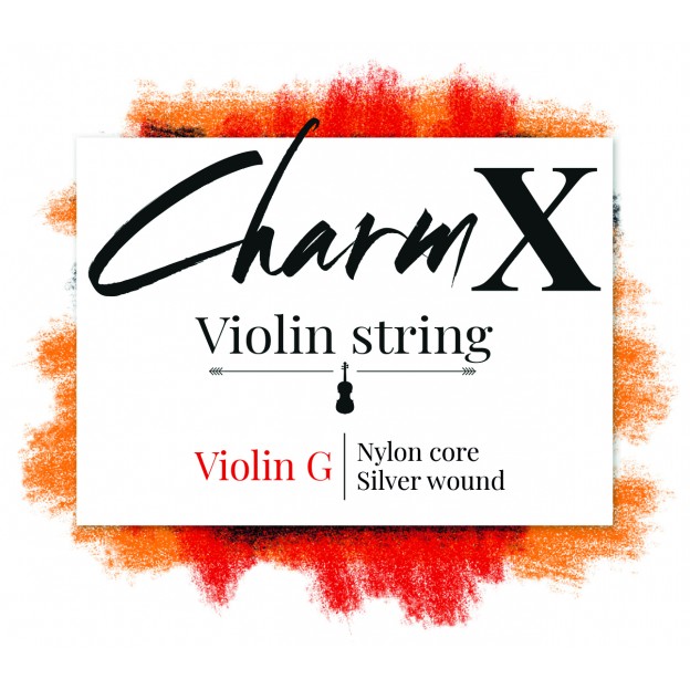 Cuerda violín For-Tune Charm X 4ª Sol plata 4/4 Medium
