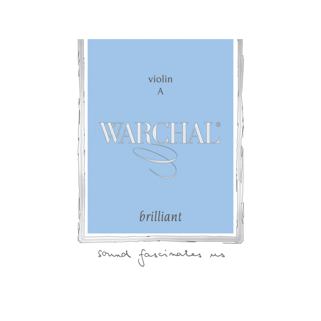 Cuerda violín Warchal Brilliant 902 2ª La hydronalium Medium