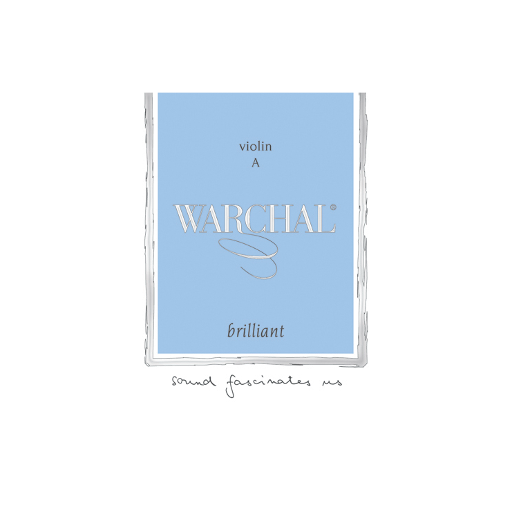 Corde de Violon Warchal Brilliant 902 2e La hydronalium Medium