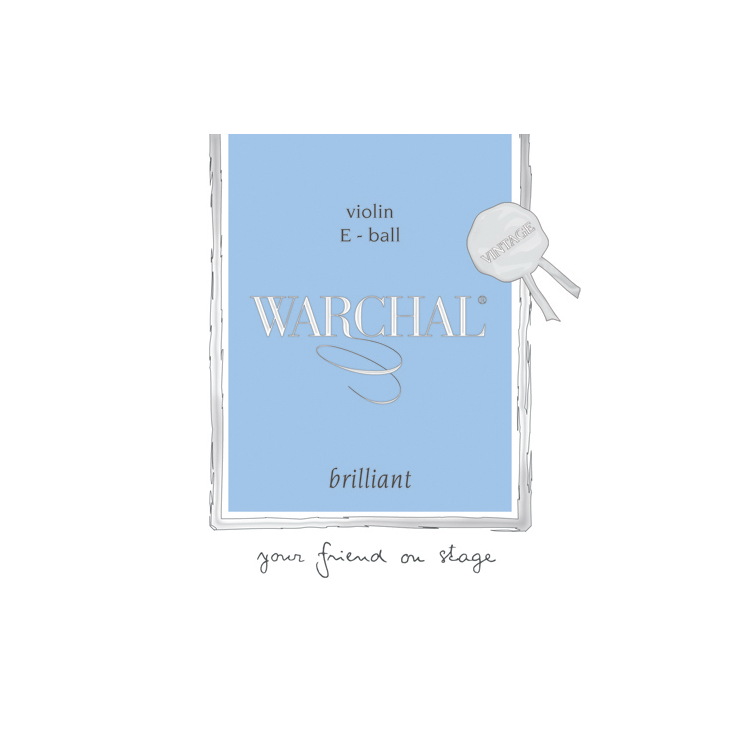 Corde de Violon Warchal Brilliant Vintage 803 3e Ré hydronalium/argent Medium