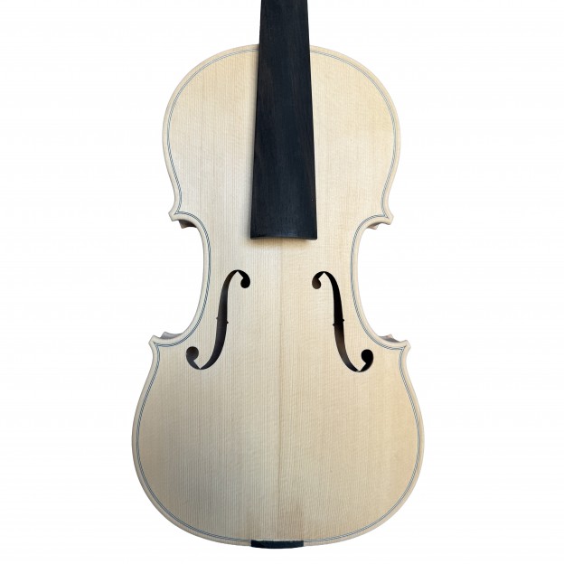 J. B. Lacroix Paris 4/4 Stradivarius Copy Violin In the White