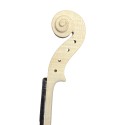 Violon Guarneri 1743 Il Cannone copie bois européens - Luthier line - En blanc