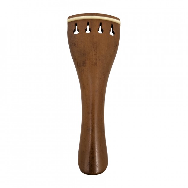 Boxwood violin tailpiece, Hill model white fret